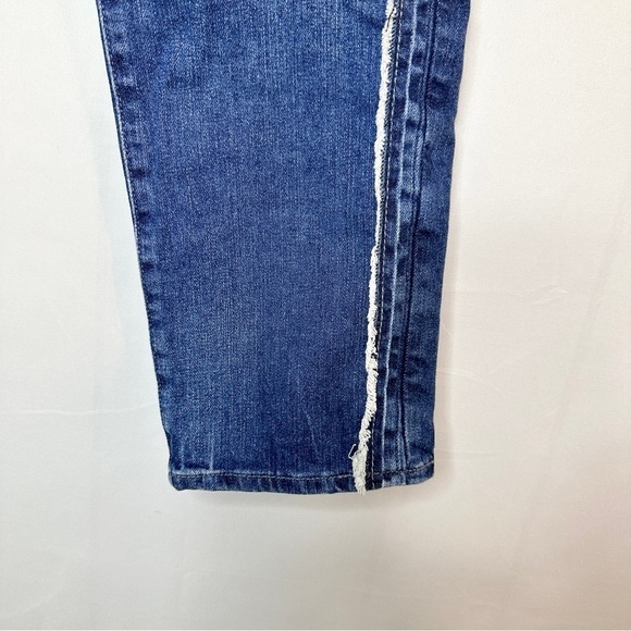 AG Adriano Goldschmied Tuxedo Stripe Ex Boyfriend Slouchy Slim Jeans Women’s 27 - Picture 4 of 13